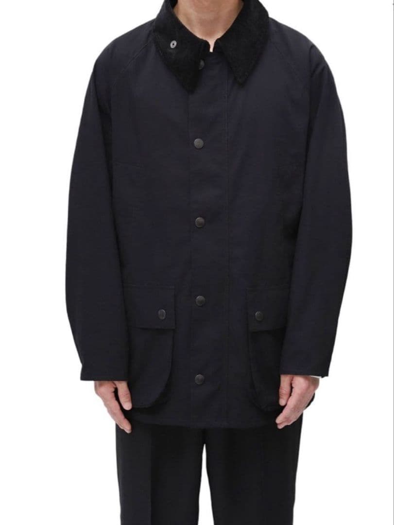 Barbour ARKnets 別注 BIG BEDALE black 46