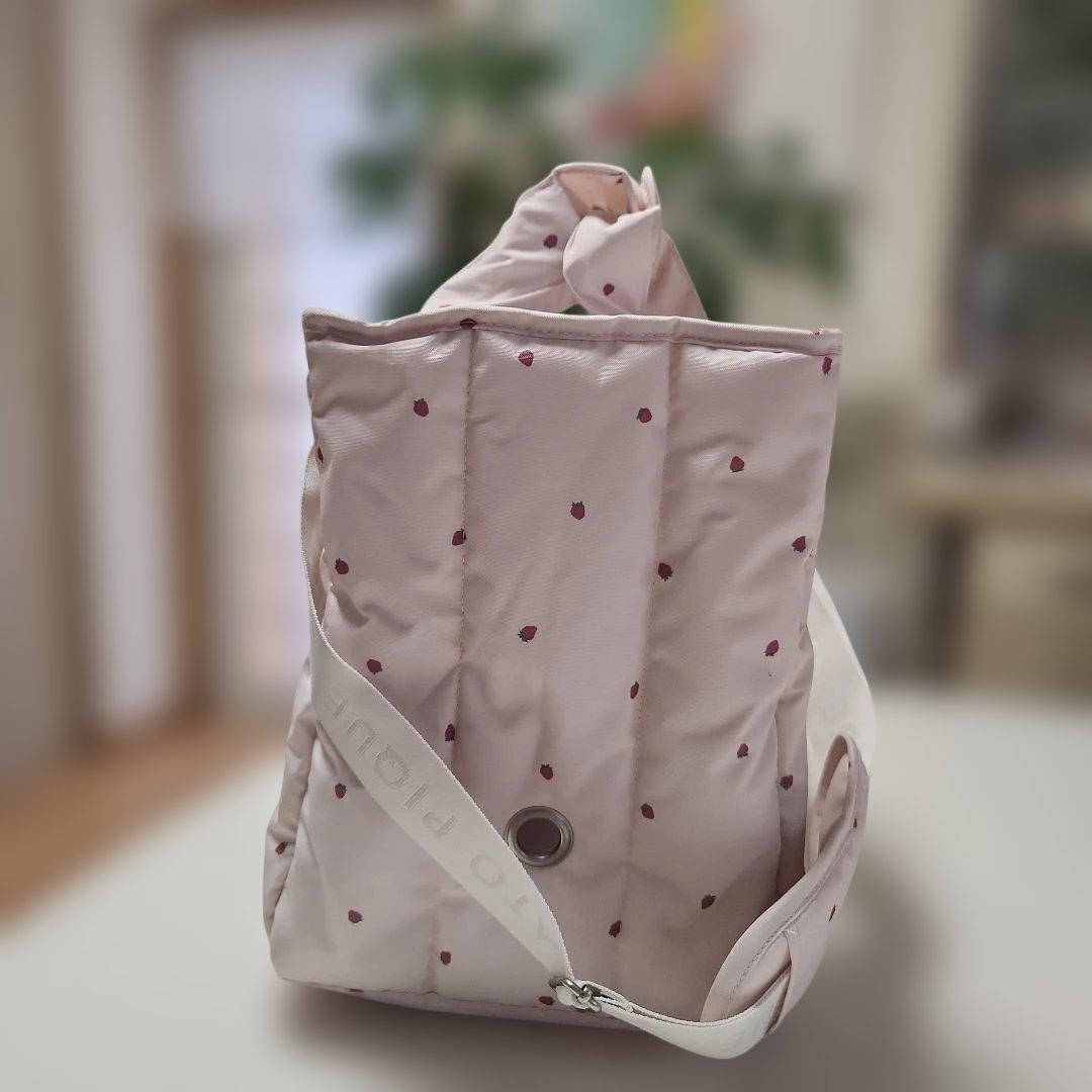 GELATO PIQUE ピンクイチゴ キャリーバッグ