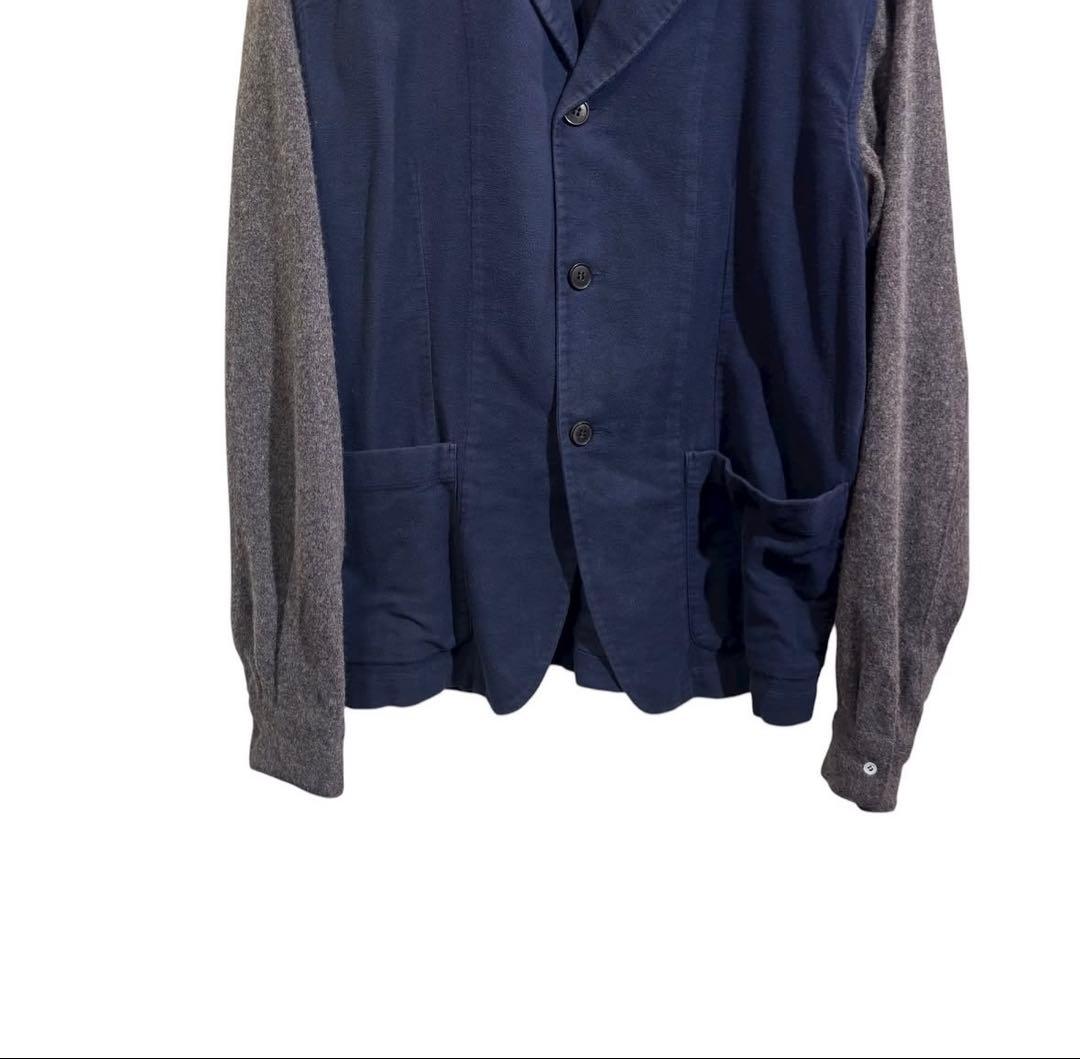 ユ*ケ様 GARÇONS SHIRT Knit design switch ja