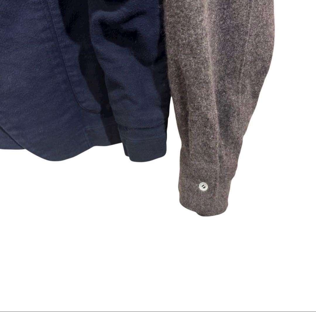 ユ*ケ様 GARÇONS SHIRT Knit design switch ja
