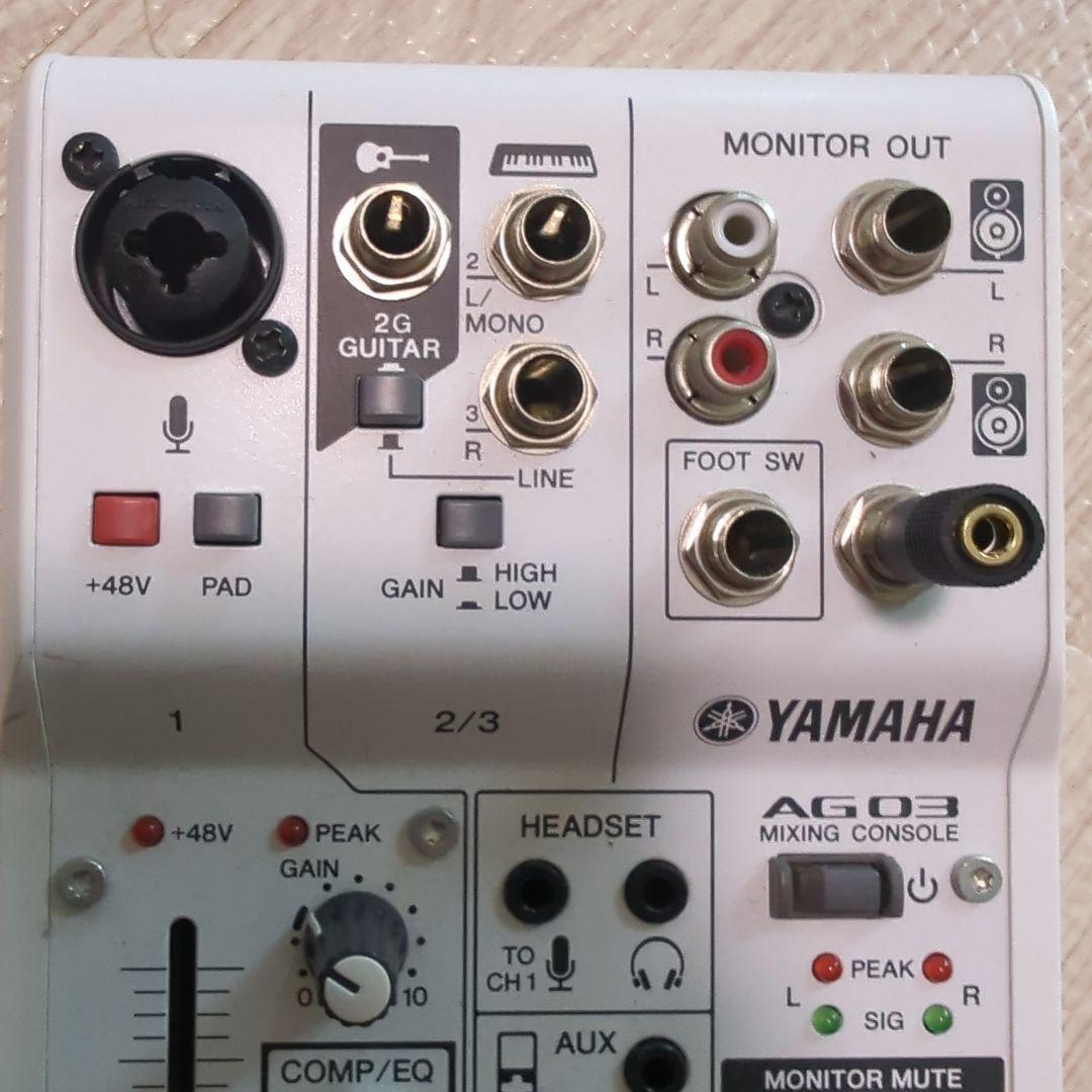 YAMAHA AG03 ミキシングコンソール