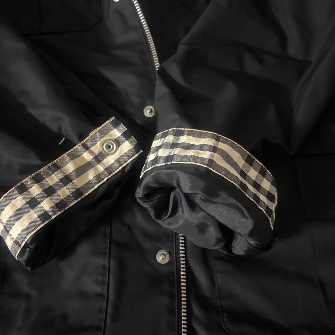 BURBERRY BLACK LABEL フード付きジャンパー、ジャケット 美品