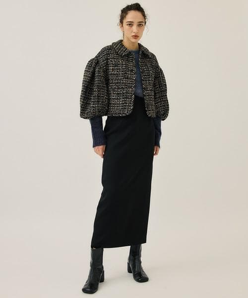 【CLANE／定価¥24200】HIGH WAIST COCOON SKIRT