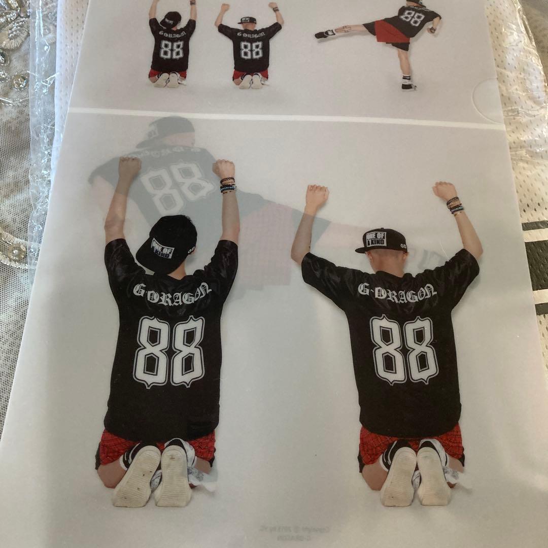 BIGBANG ＧDRAGON88フットボールシャツ白　未着用タグ付き