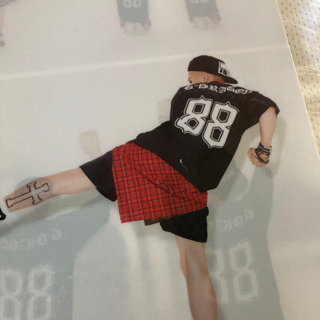 BIGBANG ＧDRAGON88フットボールシャツ白　未着用タグ付き
