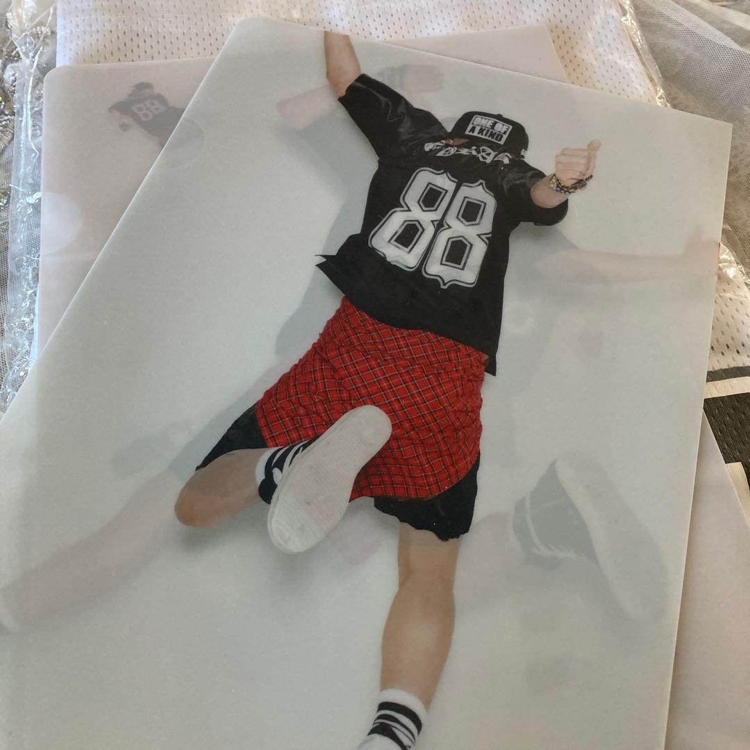 BIGBANG ＧDRAGON88フットボールシャツ白　未着用タグ付き