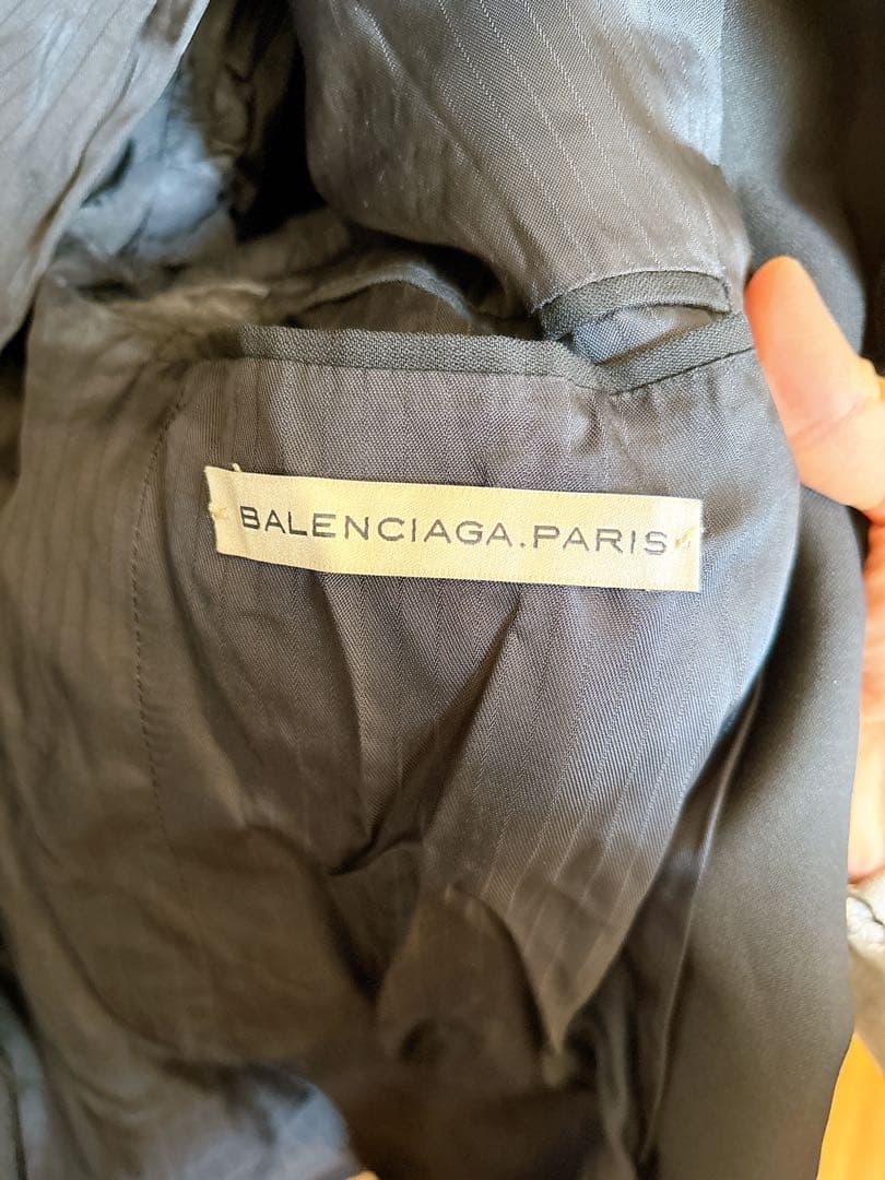 か*う様 BALENCIAGA ブラック テーラードジャケット サイズ50