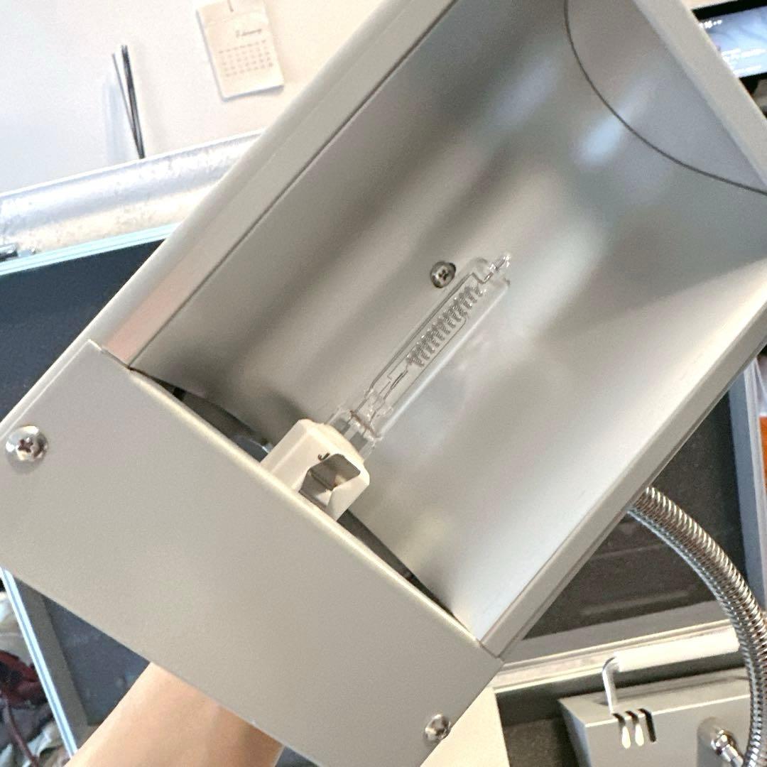 アメランプ 2灯式 500W × 2灯 収納アタッシュケース付　美品　飴ランプ