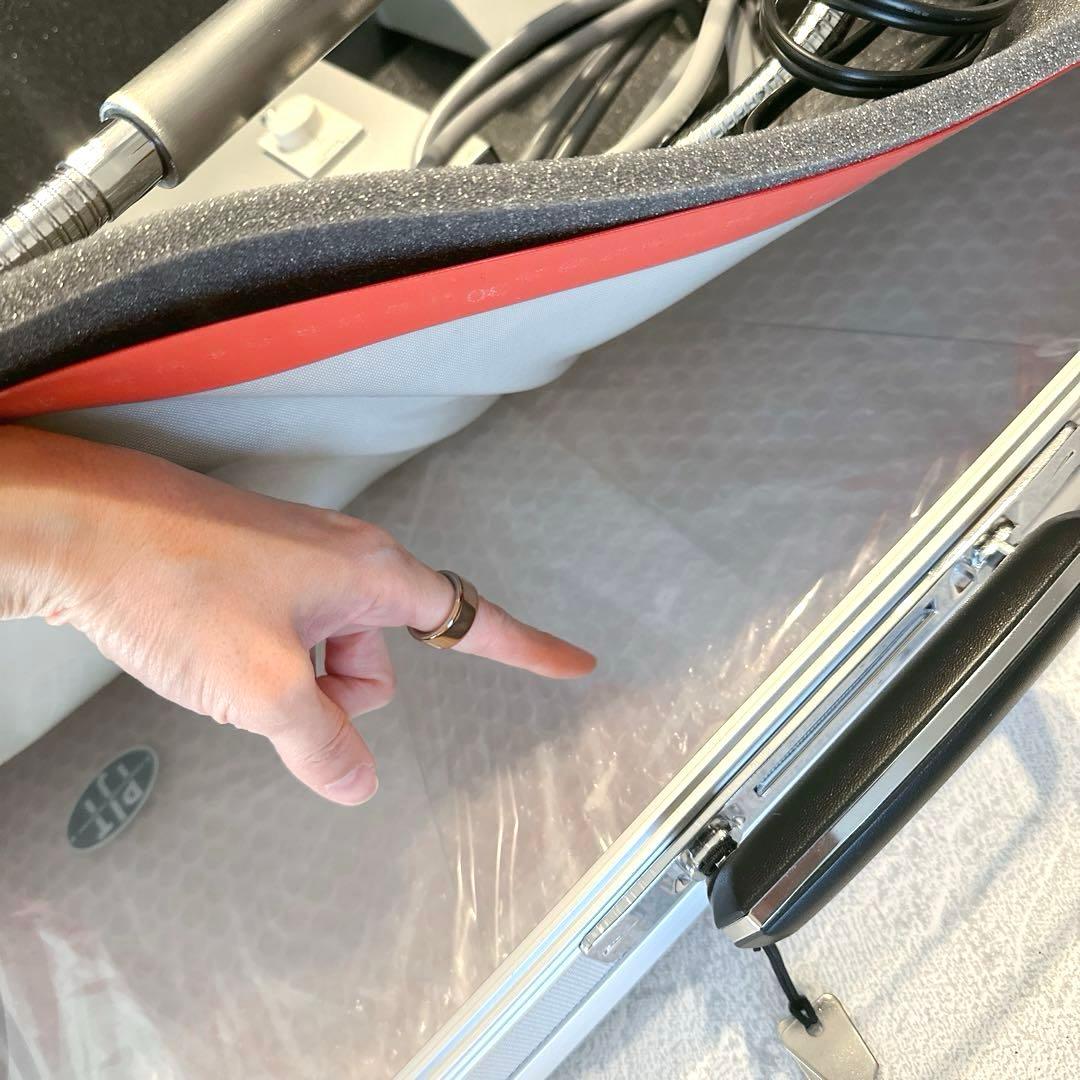 アメランプ 2灯式 500W × 2灯 収納アタッシュケース付　美品　飴ランプ