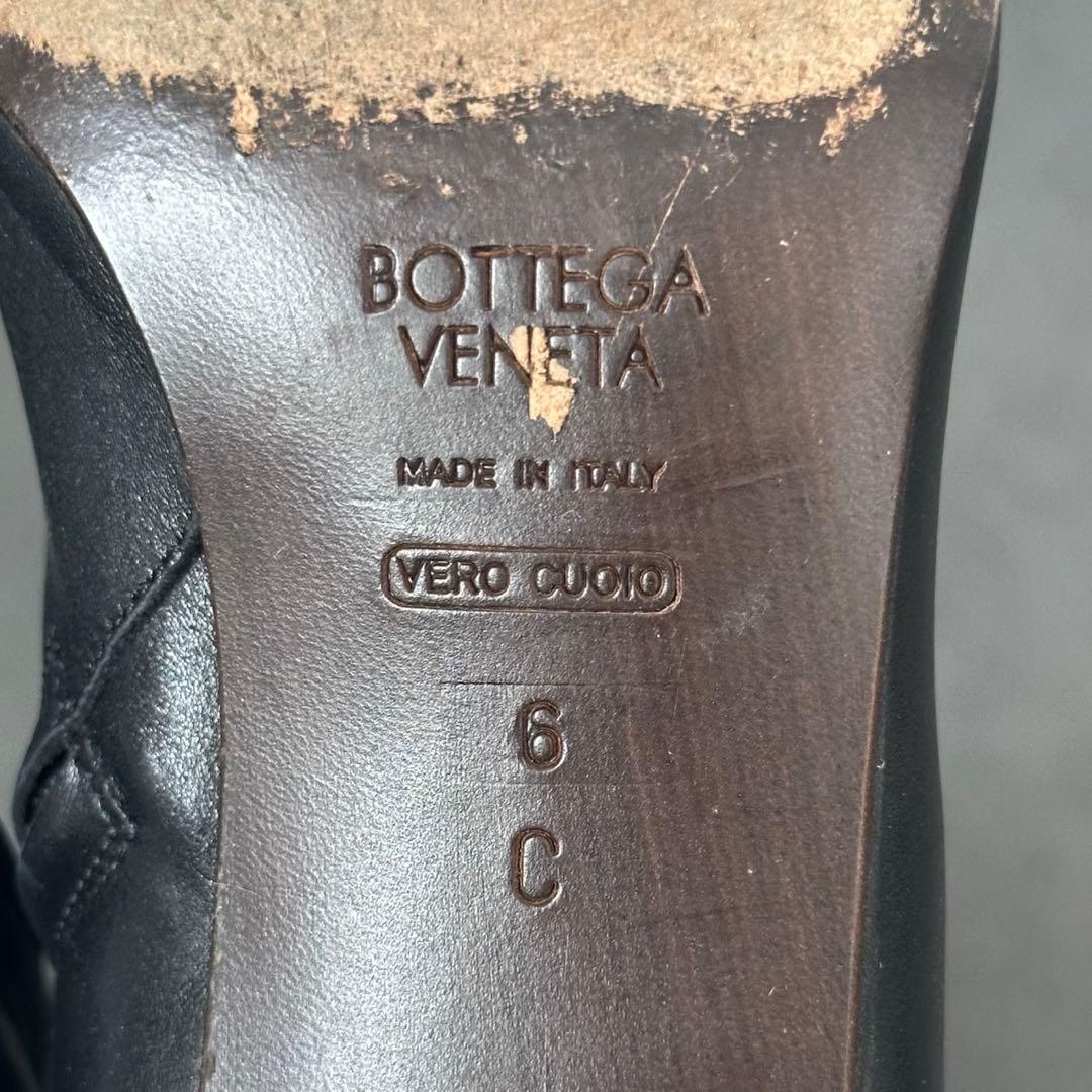 靴 BOTTEGA VENETA Leather Long Boots Black