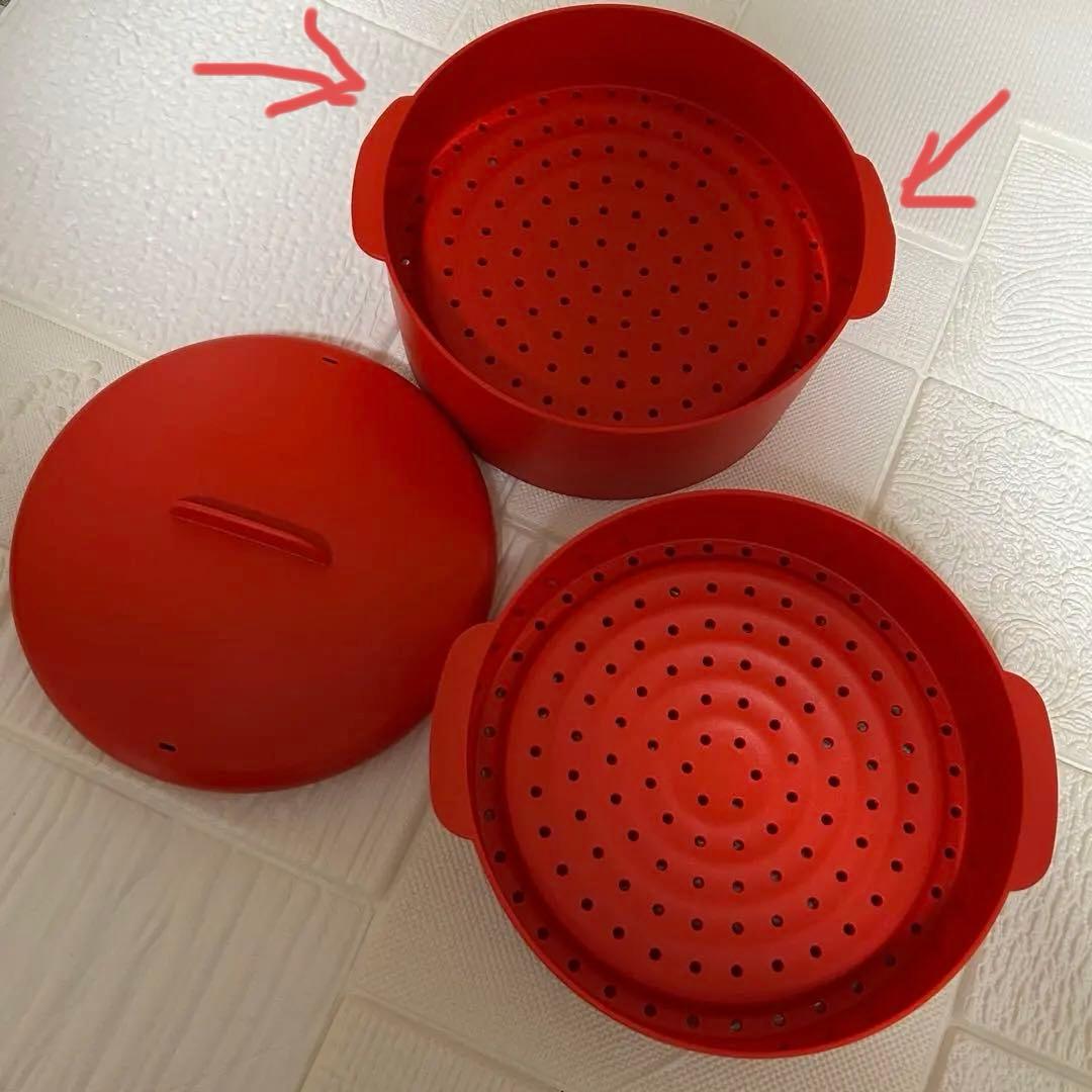 タッパーウェア　スチームイット　蒸し器