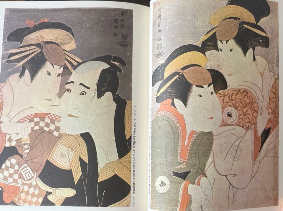 “初版本” 浮世絵大系　7 写楽　後藤 茂樹　集英社