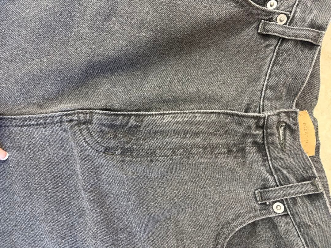 TODAYFUL Cary's Denim 　グレー 25サイズ