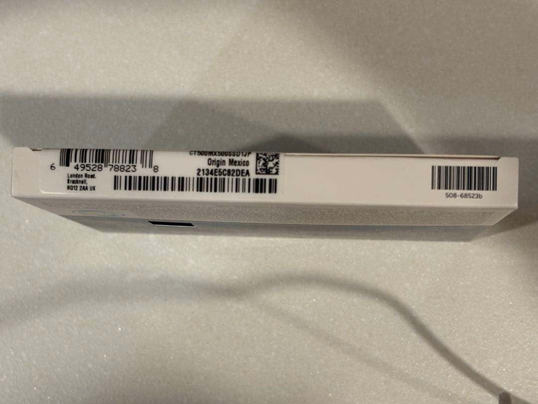 【るい】Crucial MX500 500GB 2.5インチSSD