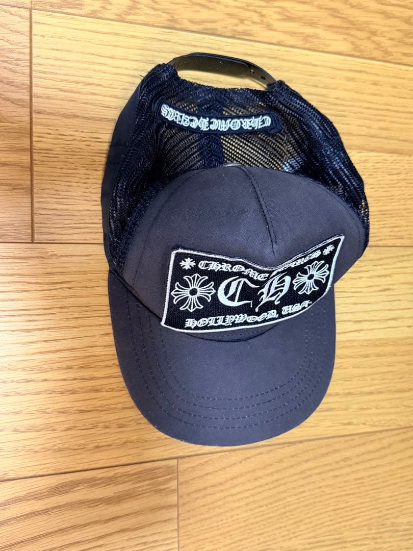 CHROME HEARTS メッシュキャップ グレー