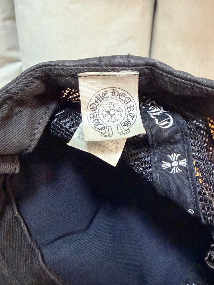 CHROME HEARTS メッシュキャップ グレー