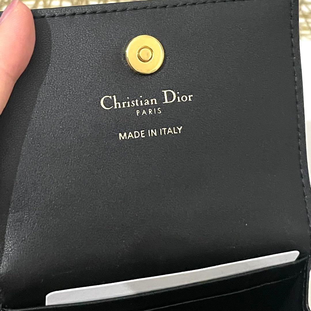 Dior Caro Glycine ウォレット、ミニ財布　&カード
