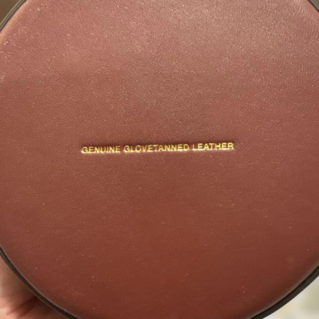 【最終価格】♡セール¥7500→6700 COACHワインキャリア 本革製