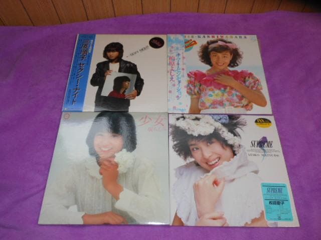 値下げ❤️アイドル❤️全盛８０年代❤️昭和歌謡❤️レコード１６枚