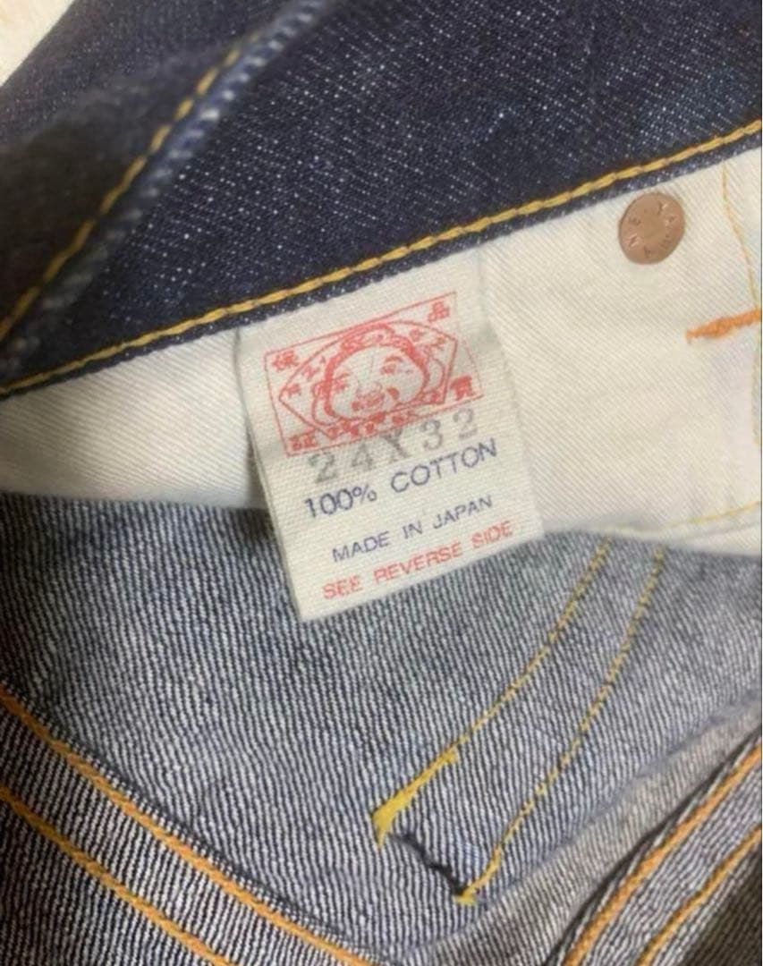 【貴重】EVISU donna ローライズパンツ S 太郎