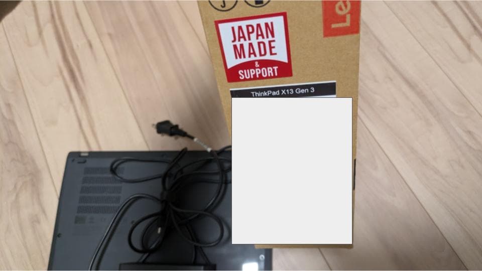 【さっち】Lenovo ThinkPad X13 Gen 3