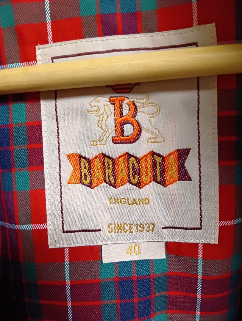 BARACUTA G9 ジャンパー オリーブ 40