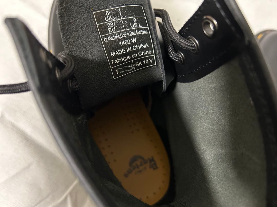 【美品】Dr. Martens ブラックハイカットブーツ
