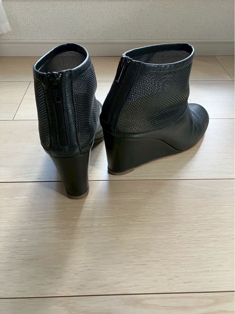 MM6 ショートブーツ★ブーティ 黒 マルジェラ MaisonMargiela
