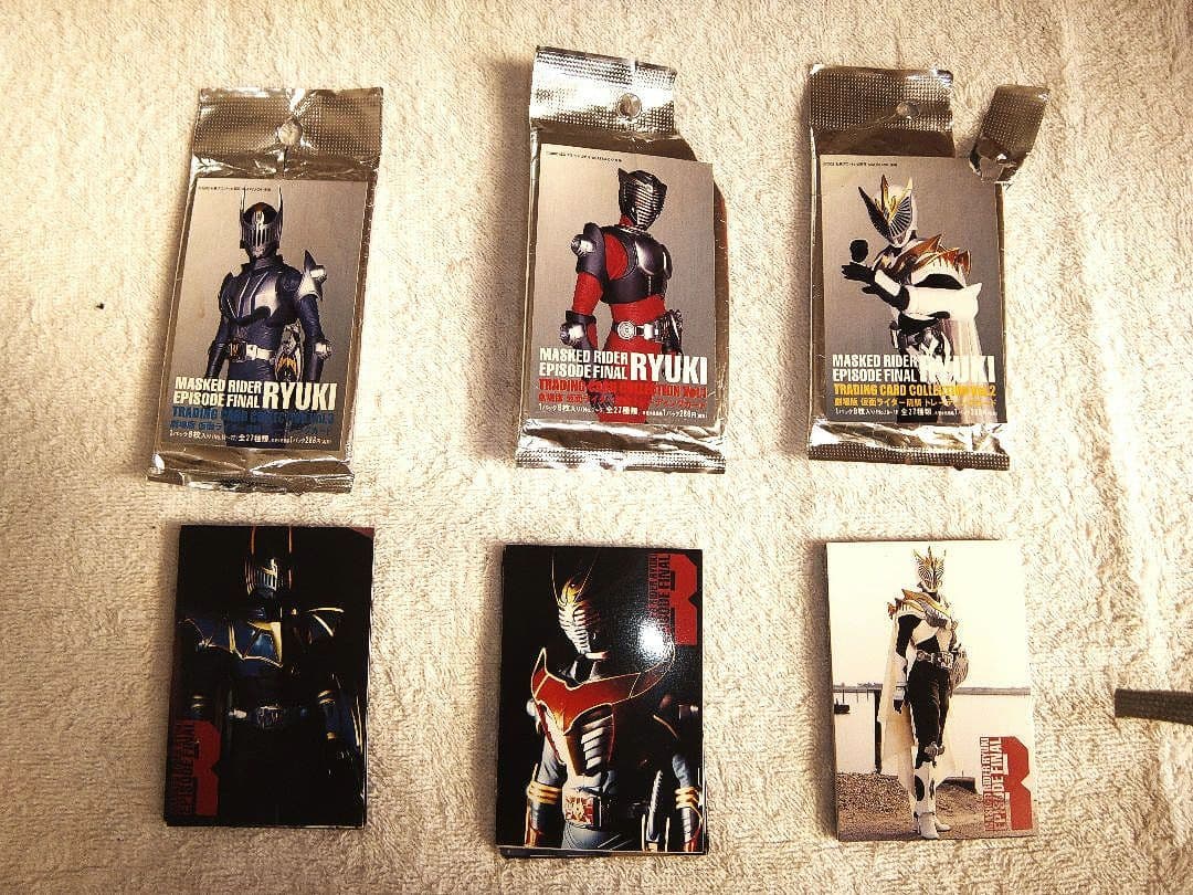 仮面ライダー龍騎アドベントカードA.Bセット、龍騎、ナイトサバイブカードセット