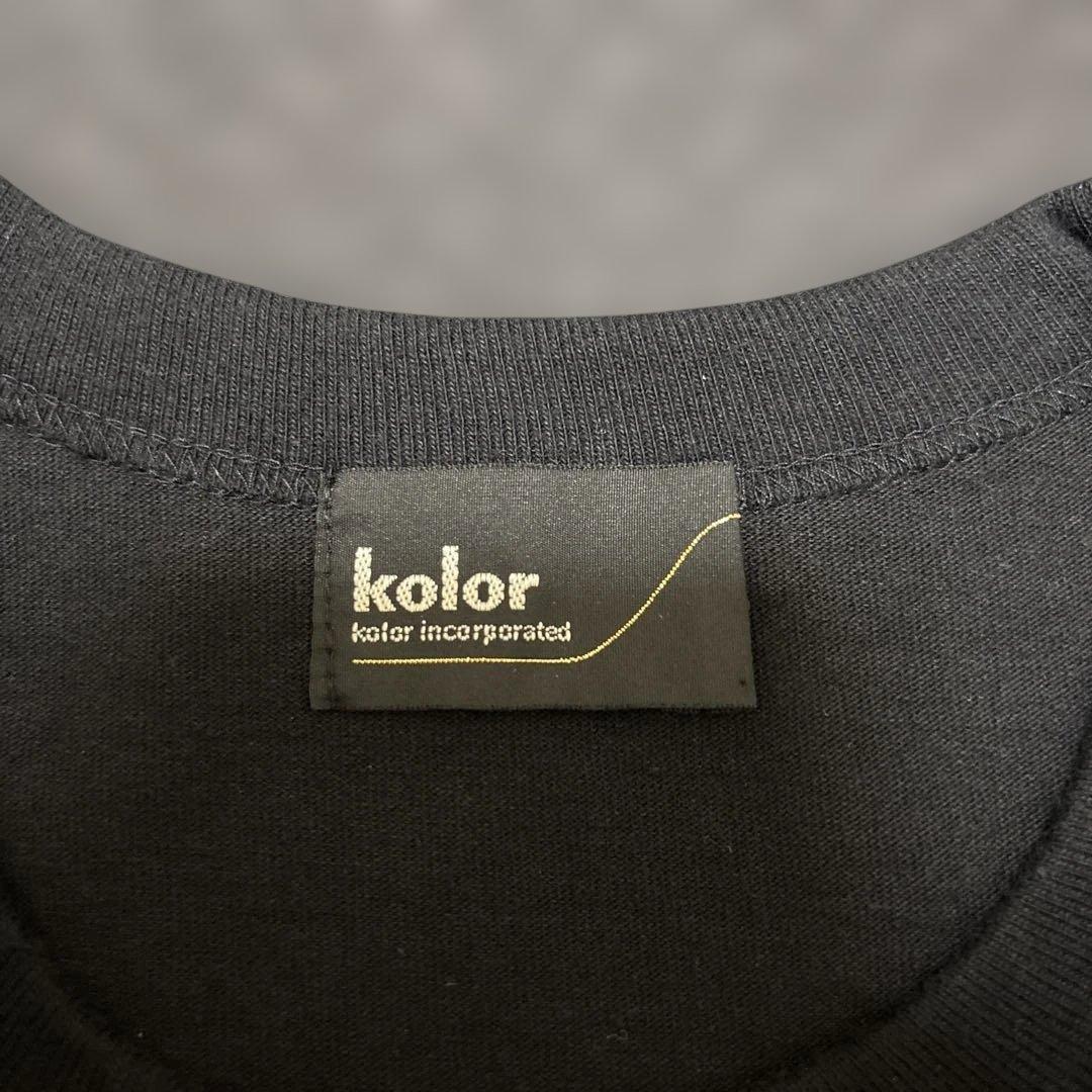 トップス kolor 25SS 25SCM-T20218S-B T-Shirt