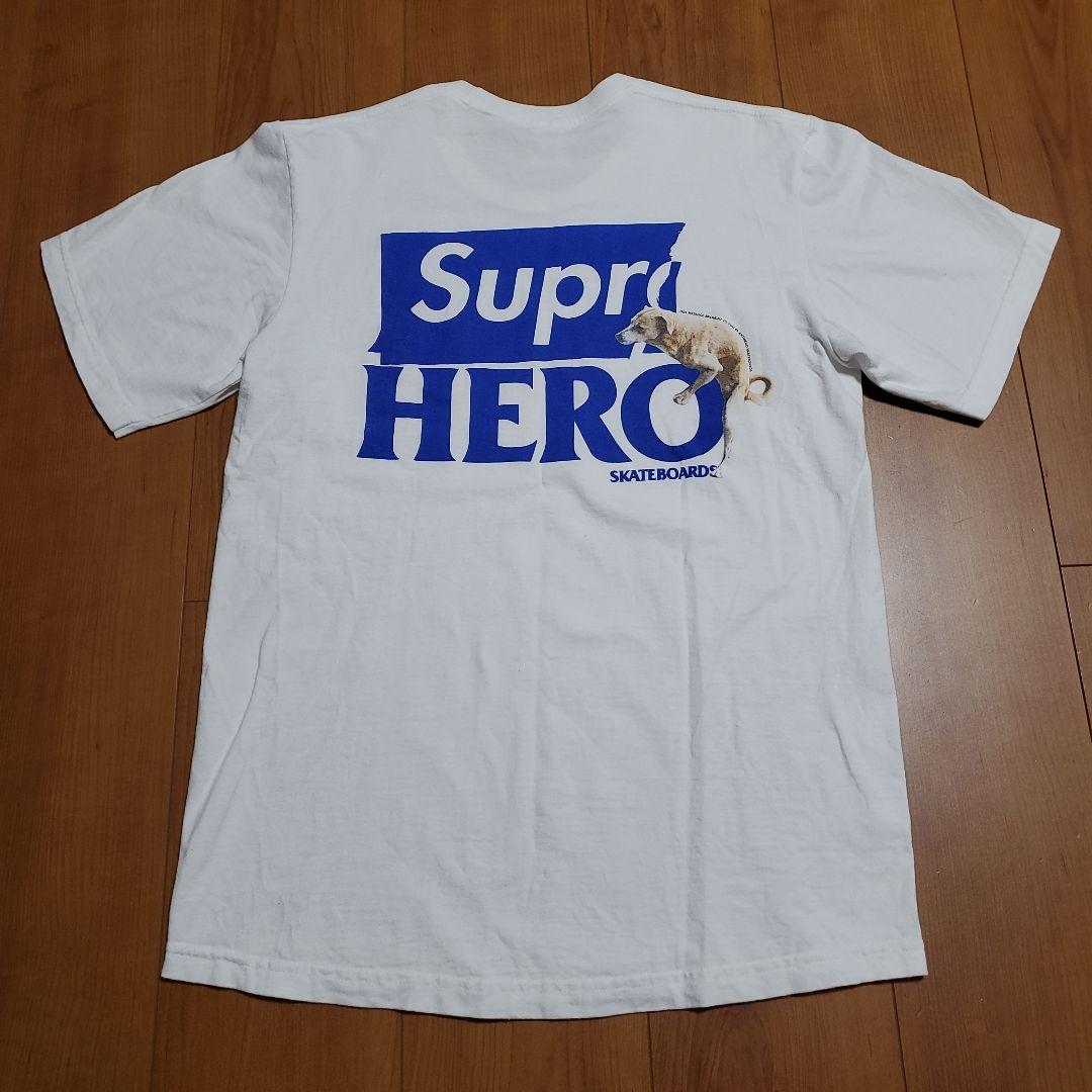 トップス Supreme ANTIHERO Dog Tee \"White\" S