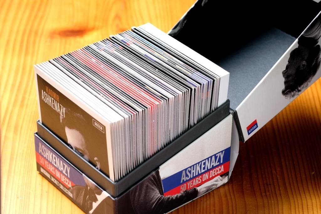 アシュケナージ　デッカ録音50周年　50CD 　decca　50周年記念ボックス