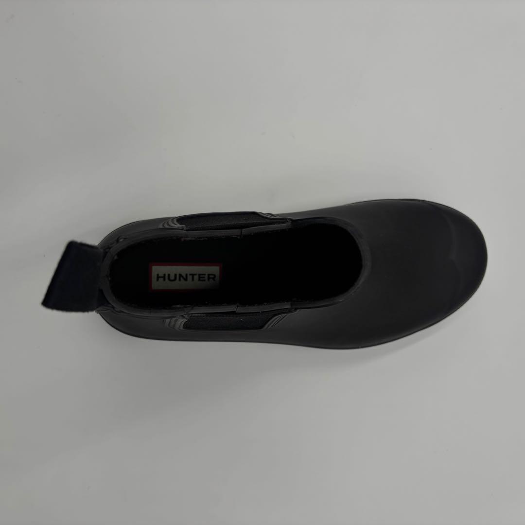 【極美品】HUNTER ハンター レインブーツ ショート丈 25 cm UK6