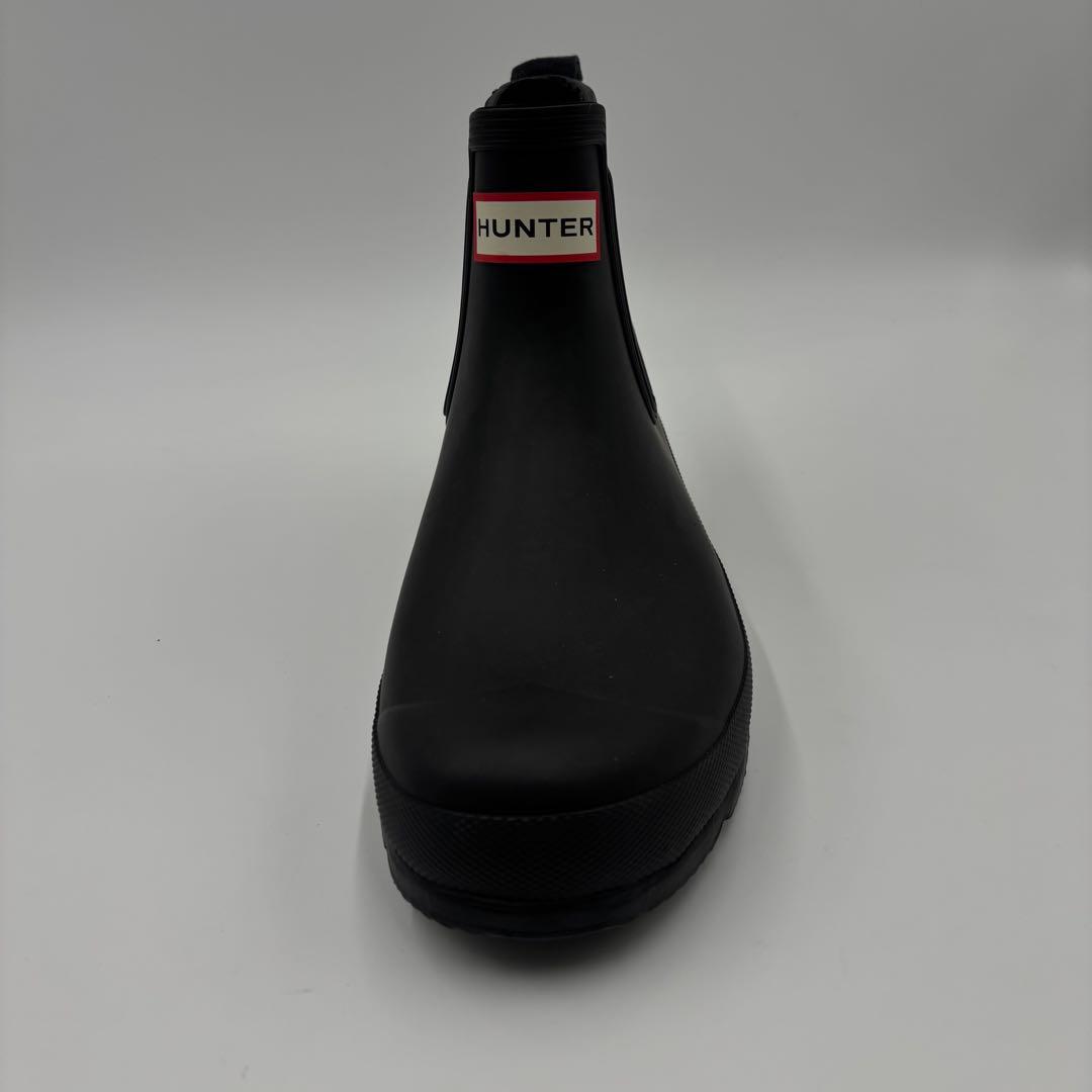 【極美品】HUNTER ハンター レインブーツ ショート丈 25 cm UK6
