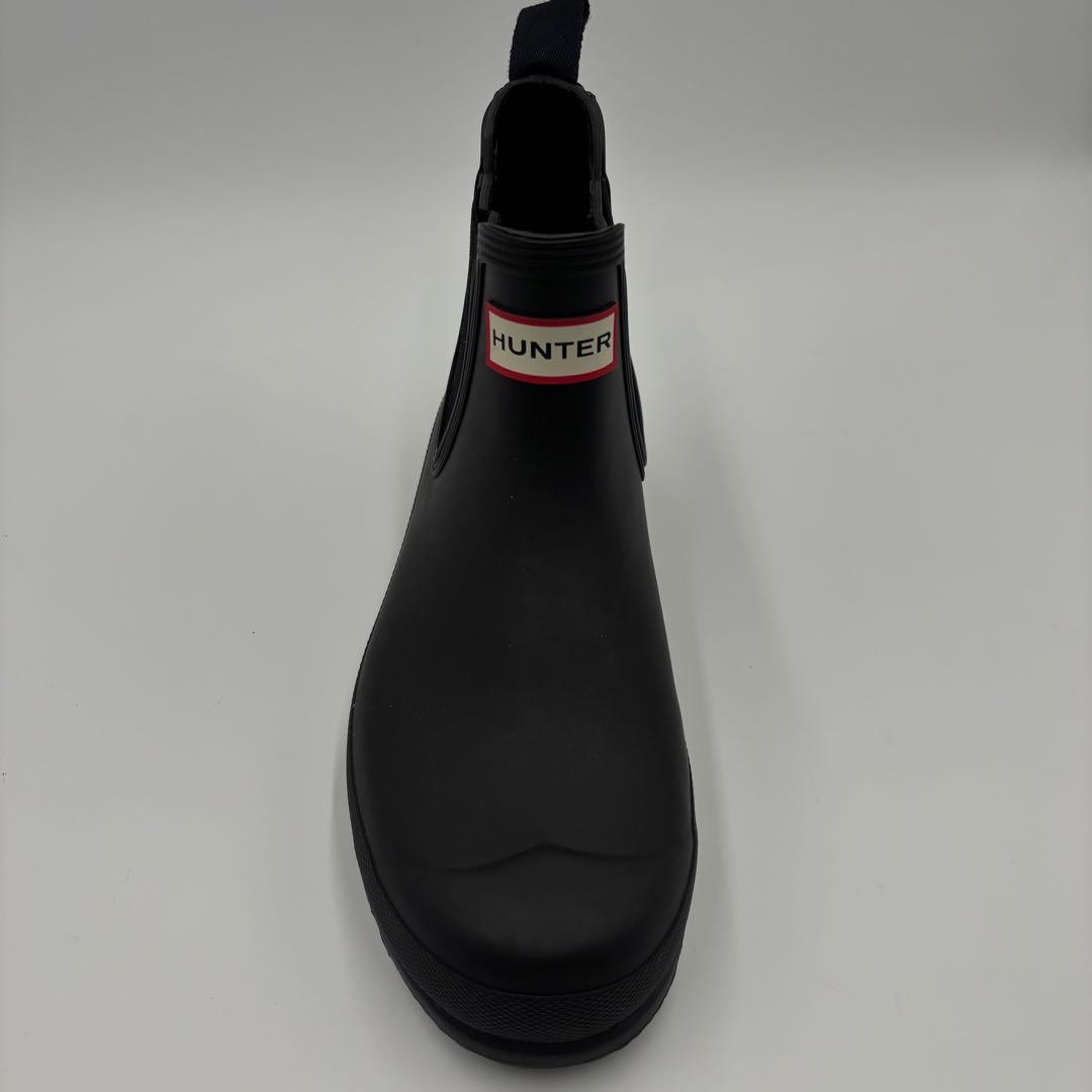 【極美品】HUNTER ハンター レインブーツ ショート丈 25 cm UK6