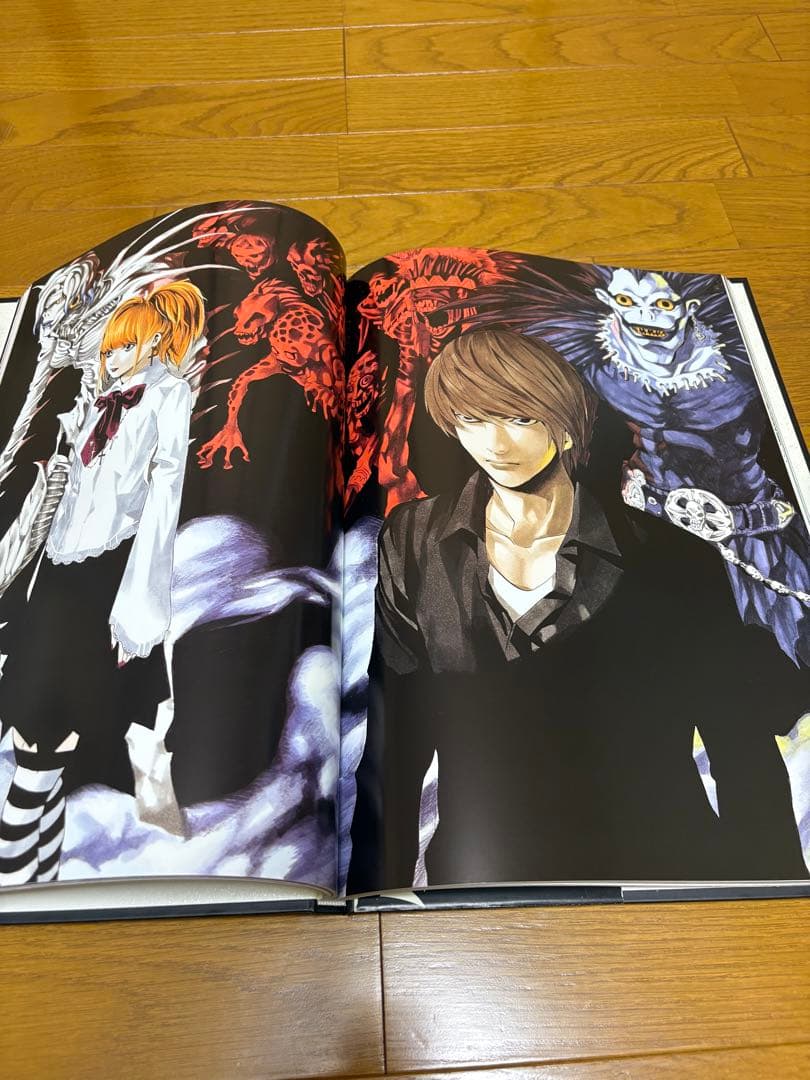 小畑健 画集 blanc et noir 初版 特典ポストカード付