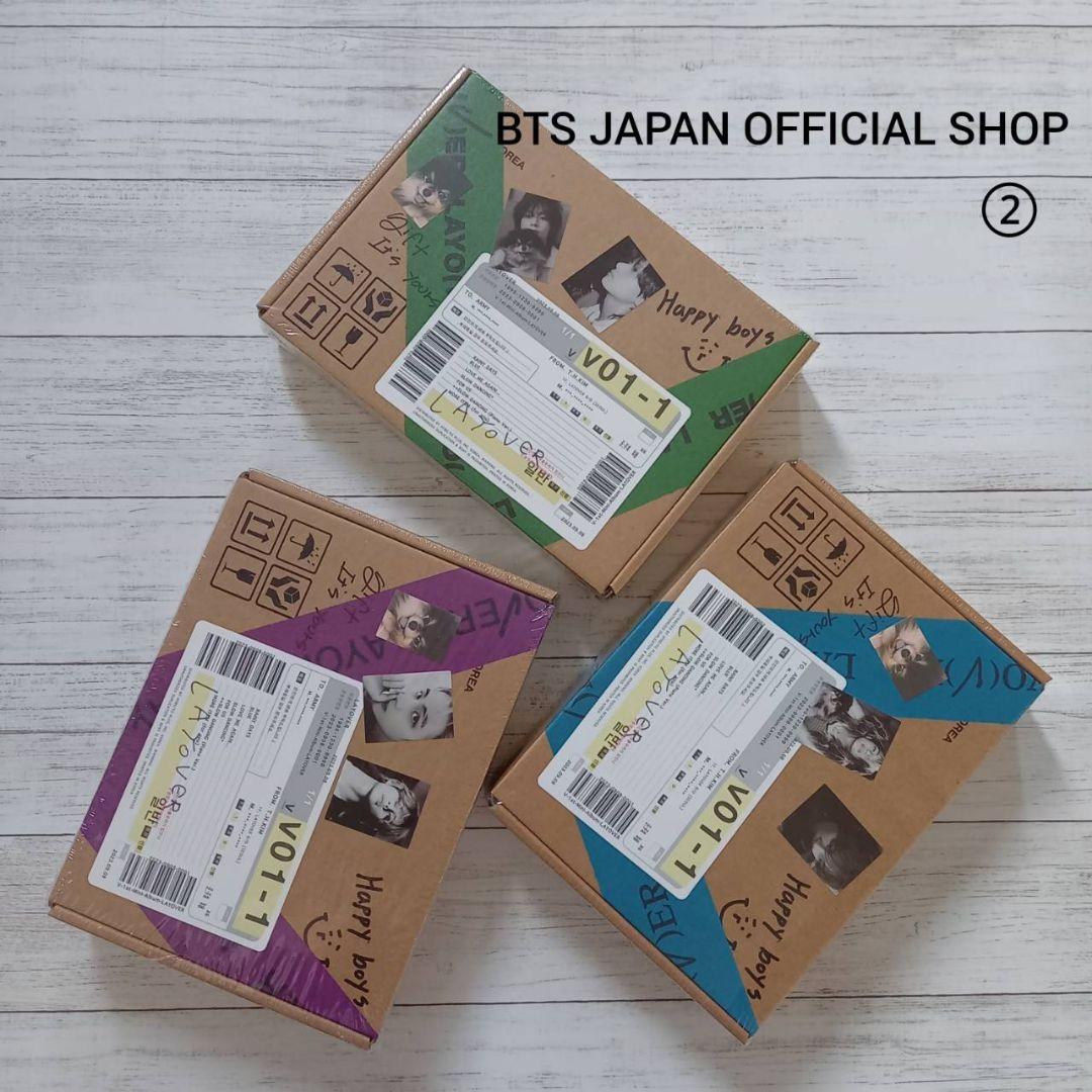 BTS　V　Layover　シールかぶりなし 【 新品未開封　3形態セット】 ②