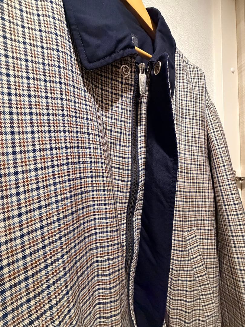 Yves Saint Laurent チェック柄ジャンパー