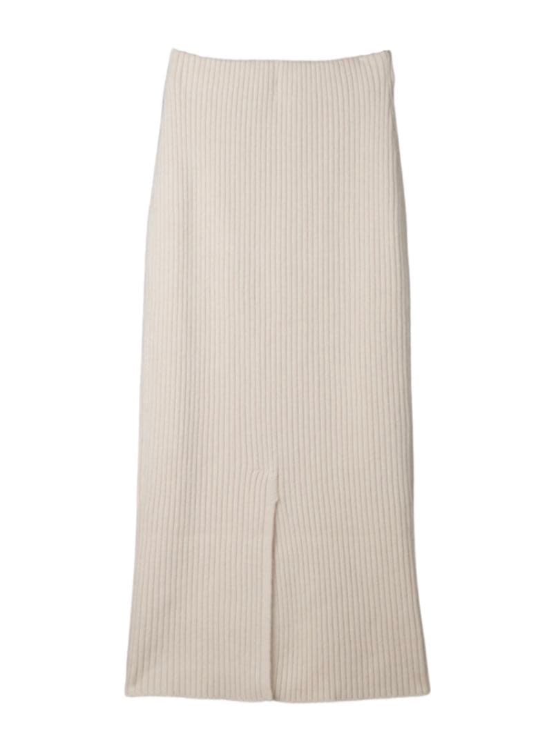 スカート HerLipTo Lydie Ribbed Knit Skirt