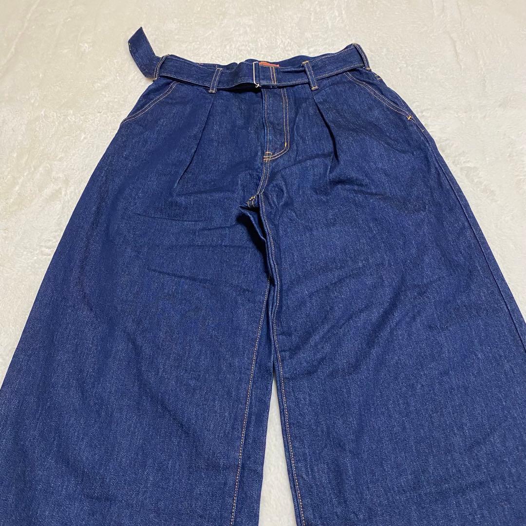 【極美品】NEEDBY heritage \"MAISON\" ワイドデニム 26