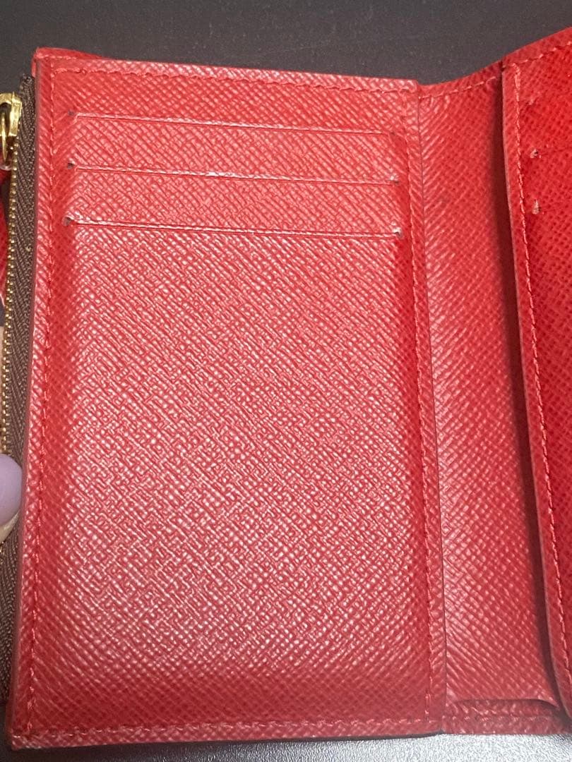 ダミエ ルイヴィトン ポルトフォイユ ヴィクトリーヌ 財布