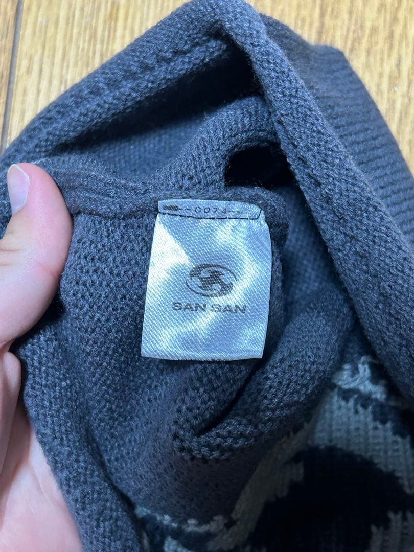 即日発送 SAN SAN GEAR ニット帽 グレー 正規品