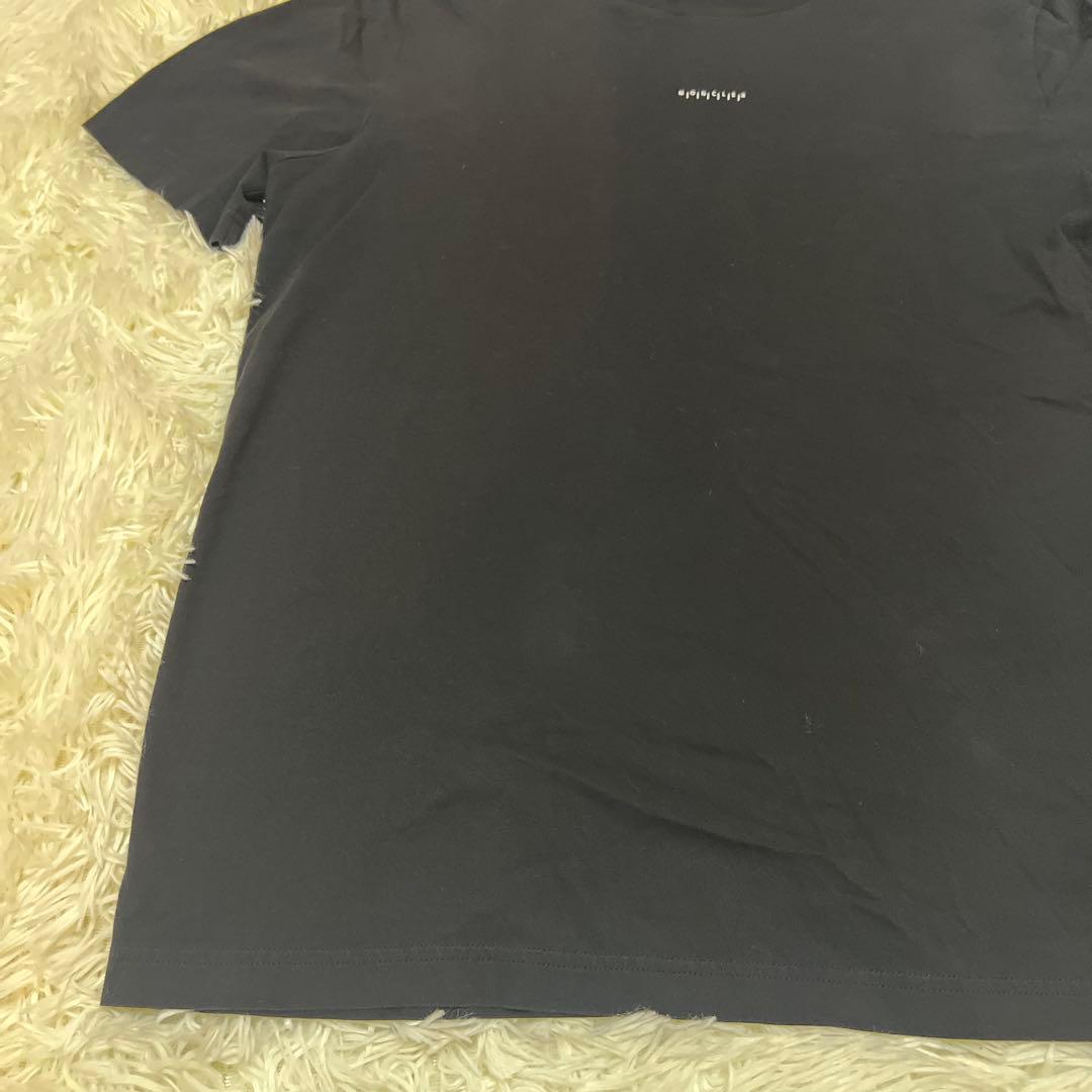 2024ss✨ モンクレール Tシャツ ペイントロゴ デカロゴ XL 黒