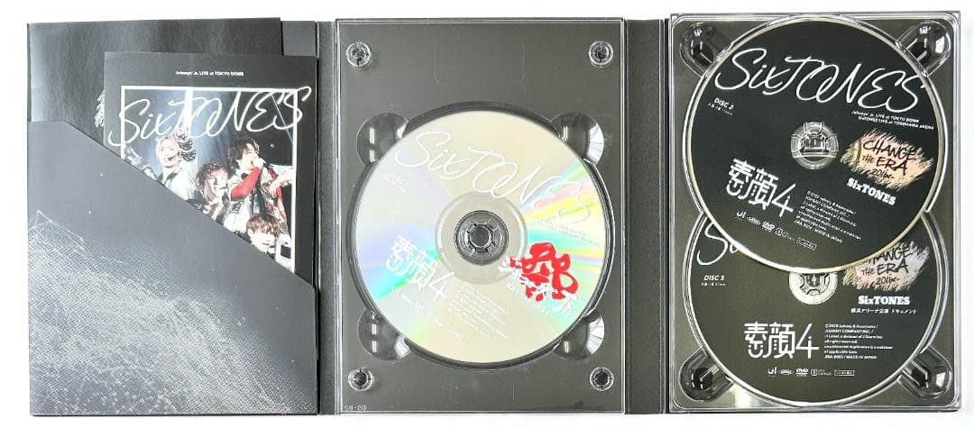 【正規品】素顔4 SixTONES盤 DVD（G524）