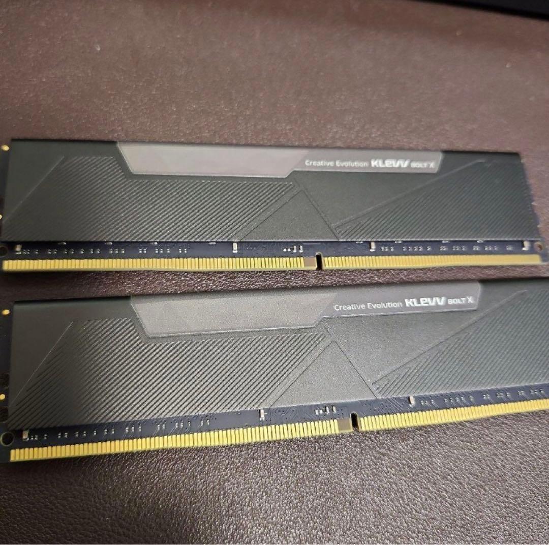 KLEVV BOLT X DDR4 3200MHz メモリ 32G (2x16)