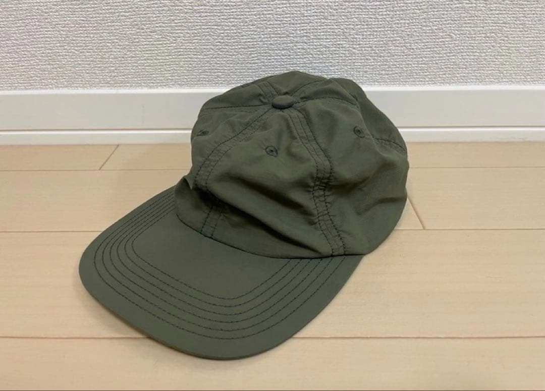 帽子 ovy Nylon Rip Stop Shirring 6Panel Cap
