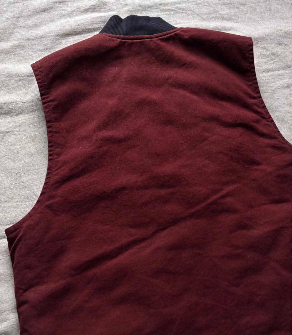 【USA製】90s Carhartt ダックベスト CLY レアカラー tall