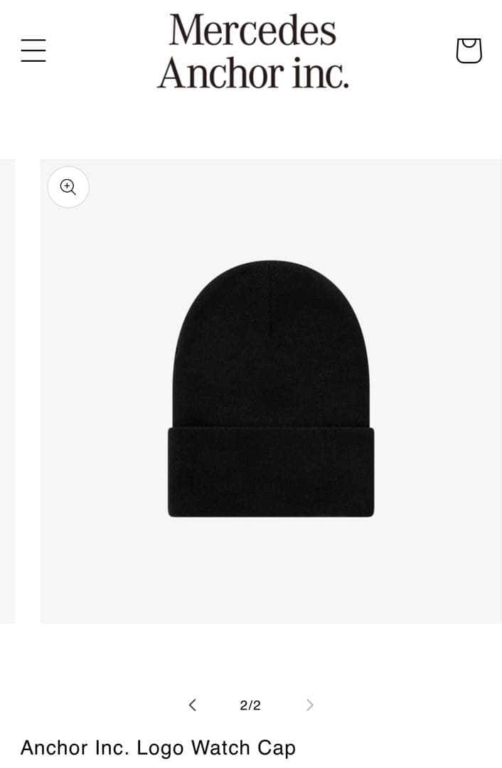 【新品】★タグ付★Anchor Inc. Logo Watch Cap