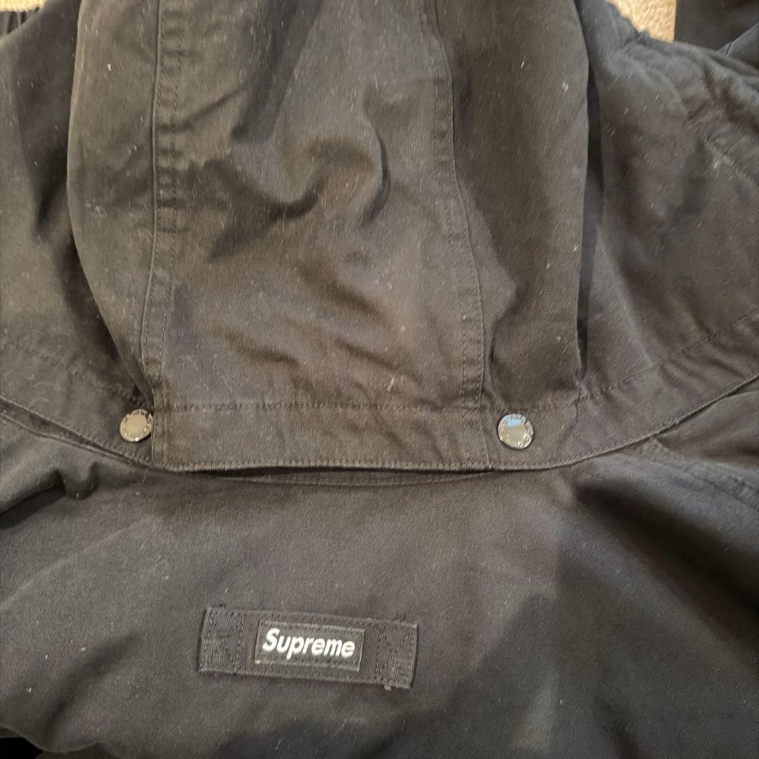 ジャケット・アウター supreme leathercollar utilityjacket XXL