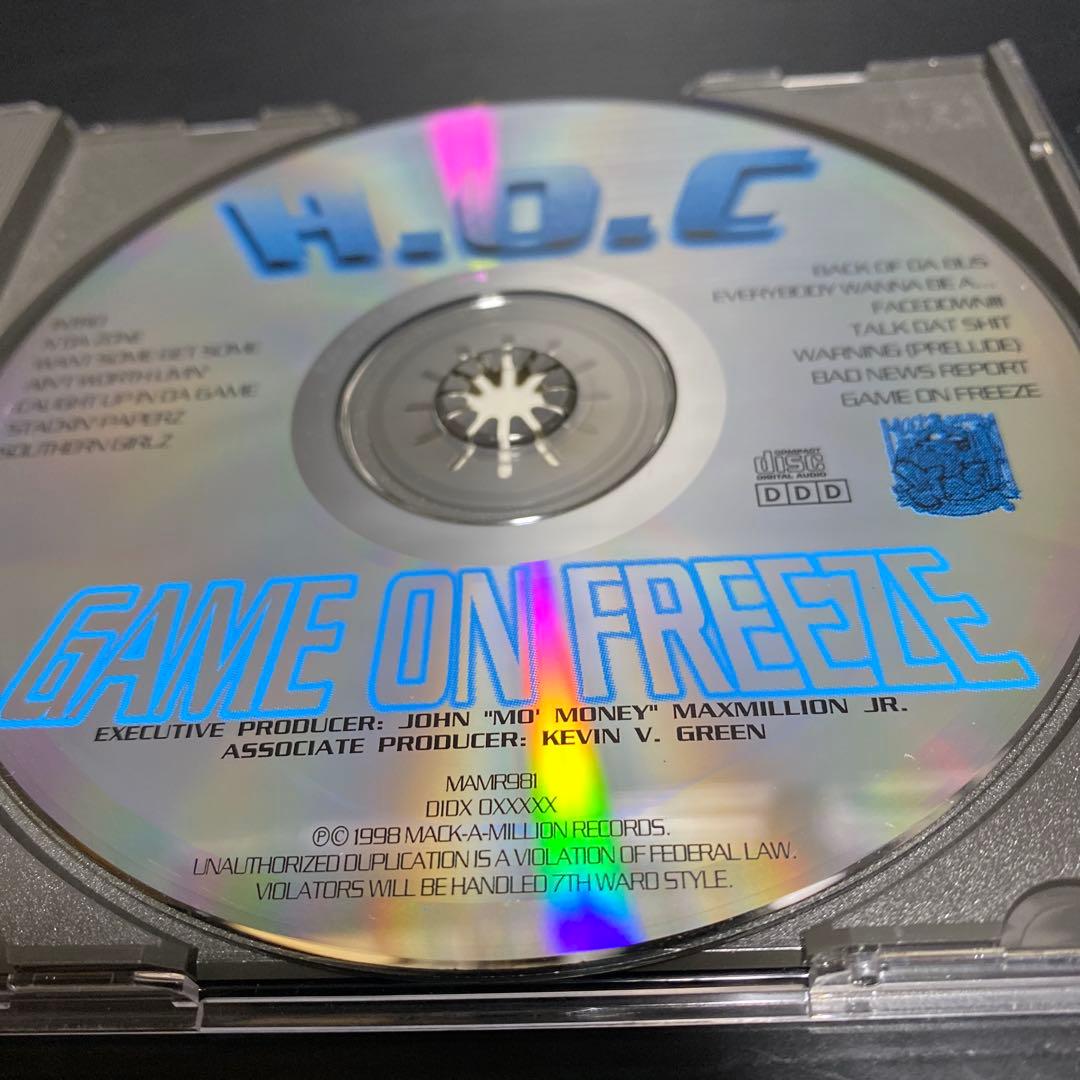 洋楽 HIDE OUT CLIQUE/GAME ON FREEZE/G-RAP